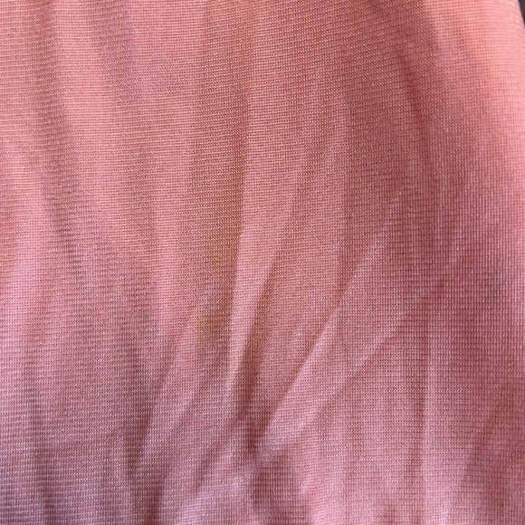 Vintage 1970’s Vanity Fair Pink Lace Rose Embroidered Trim Robe LG - Picture 4 of 8